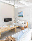 Simbah Sofa Single Seater | Luxury Natural Uniqwa x Lauren Eloise