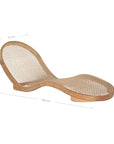 Corfu Curved Sun Lounger | Natural Uniqwa Collections