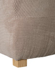 Crosby Ottoman | Crème Corduroy Uniqwa Collections