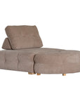 Crosby Ottoman | Crème Corduroy Uniqwa Collections