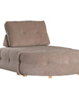 Crosby Ottoman | Crème Corduroy Uniqwa Collections