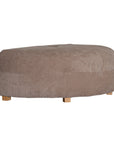 Crosby Ottoman | Crème Corduroy Uniqwa Collections