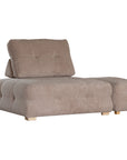 Crosby Ottoman | Crème Corduroy Uniqwa Collections