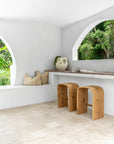 Elula Counter Stool | European White Oak Uniqwa Collections