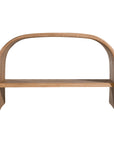 Elula Open Bedside | European White Oak Uniqwa Collections