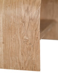 Elula Open Bedside | European White Oak Uniqwa Collections