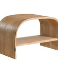 Elula Open Bedside | European White Oak Uniqwa Collections