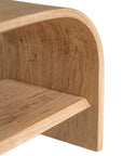 Elula Open Bedside | European White Oak Uniqwa Collections