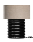 Etosha Table Lamp Black Oatmeal Uniqwa Collections
