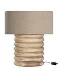 Etosha Table Lamp Natural Oatmeal Uniqwa Collections