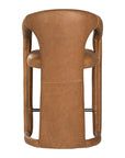 Fikile Barchair | Leather | Cera Brown Uniqwa Collections
