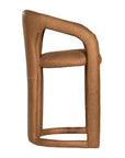 Fikile Barchair | Leather | Cera Brown Uniqwa Collections