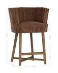 Guatemala Barchair | Cocoa Uniqwa Collections