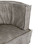 Guatemala Barchair | Buffalo Leather | Earthy Grey Uniqwa Collections