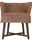 Guatemala Dining Chair | Leather | Brogan Brown Uniqwa Collections