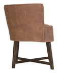 Guatemala Dining Chair | Leather | Brogan Brown Uniqwa Collections