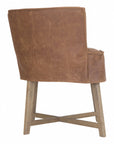 Guatemala Dining Chair | Leather | Brogan Brown Uniqwa Collections