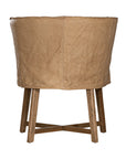 Guatemala Dining Chair | Buffalo Leather | Savannah Nut Uniqwa Collections