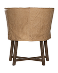 Guatemala Dining Chair | Buffalo Leather | Savannah Nut Uniqwa Collections