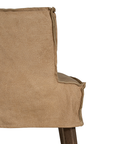 Guatemala Dining Chair | Buffalo Leather | Savannah Nut Uniqwa Collections