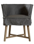 Guatemala Dining Chair | Aniline Leather | Granite Uniqwa Collections