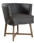 Guatemala Dining Chair | Aniline Leather | Granite Uniqwa Collections