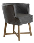 Guatemala Dining Chair | Aniline Leather | Granite Uniqwa Collections
