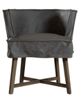Guatemala Dining Chair | Aniline Leather | Granite Uniqwa Collections