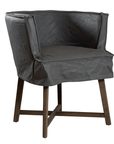 Guatemala Dining Chair | Aniline Leather | Granite Uniqwa Collections