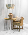 Guatemala Dining Chair | Buffalo Leather | Savannah Nut Uniqwa Collections