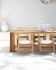 Hamali Block Dining Table Uniqwa Collections