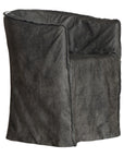 Hamilton Dining Chair | Buffalo Leather | African Slate Uniqwa Collections