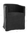 Hamilton Dining Chair | Black Uniqwa Collections