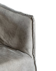 Hamilton Dining Chair | Buffalo Leather | Earthy Grey Uniqwa Collections