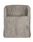 Hamilton Dining Chair | Buffalo Leather | Earthy Grey Uniqwa Collections