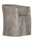 Hamilton Dining Chair | Buffalo Leather | Earthy Grey Uniqwa Collections