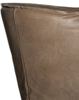 Hamilton Dining Chair | Buffalo Leather | Mushroom Brown Uniqwa Collections
