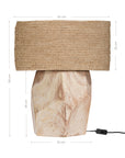 Harare Table Lamp | Lyric Shade Uniqwa Collections