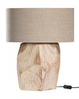 Harare Table Lamp | Linen Lamp Shade Oatmeal Uniqwa Collections