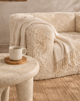 Harlow Sofa | One Seater | Fur Luxe Uniqwa Collections