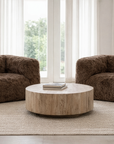 Harlow Sofa | One Seater | Fur Luxe | Chocolate Uniqwa Collections