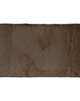 Harlow Sofa | One Seater | Fur Luxe | Chocolate Uniqwa Collections