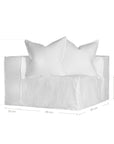 Hendrix Modular Sofa | Corner Module Uniqwa Collections