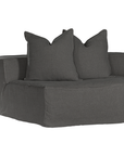 Hendrix Modular Sofa | Curve Module Charcoal Uniqwa Collections