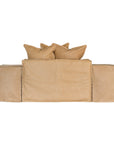 Hendrix Modular Sofa | Low Rider Arm | Tan Aniline Leather Uniqwa Collections