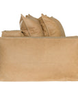 Hendrix Modular Sofa | Low Rider Arm | Tan Aniline Leather Uniqwa Collections