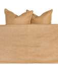 Hendrix Modular Sofa | Low Rider Arm | Tan Aniline Leather Uniqwa Collections