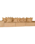 Hendrix Modular Sofa | Low Rider Arm | Tan Aniline Leather Uniqwa Collections