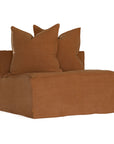 Hendrix Modular Sofa | Replacement Slipcover | Classic Stitching Clay Single Seater Uniqwa Collections