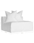 Hendrix Modular Sofa | Armless Module Uniqwa Collections